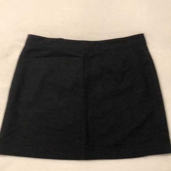 Charcoal Gray Wool Skirt - Picture 4 of 5